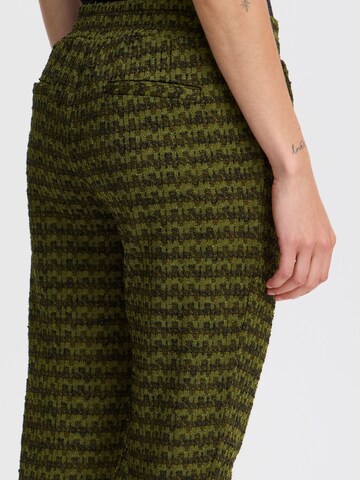 ICHI Skinny Hose in Grün
