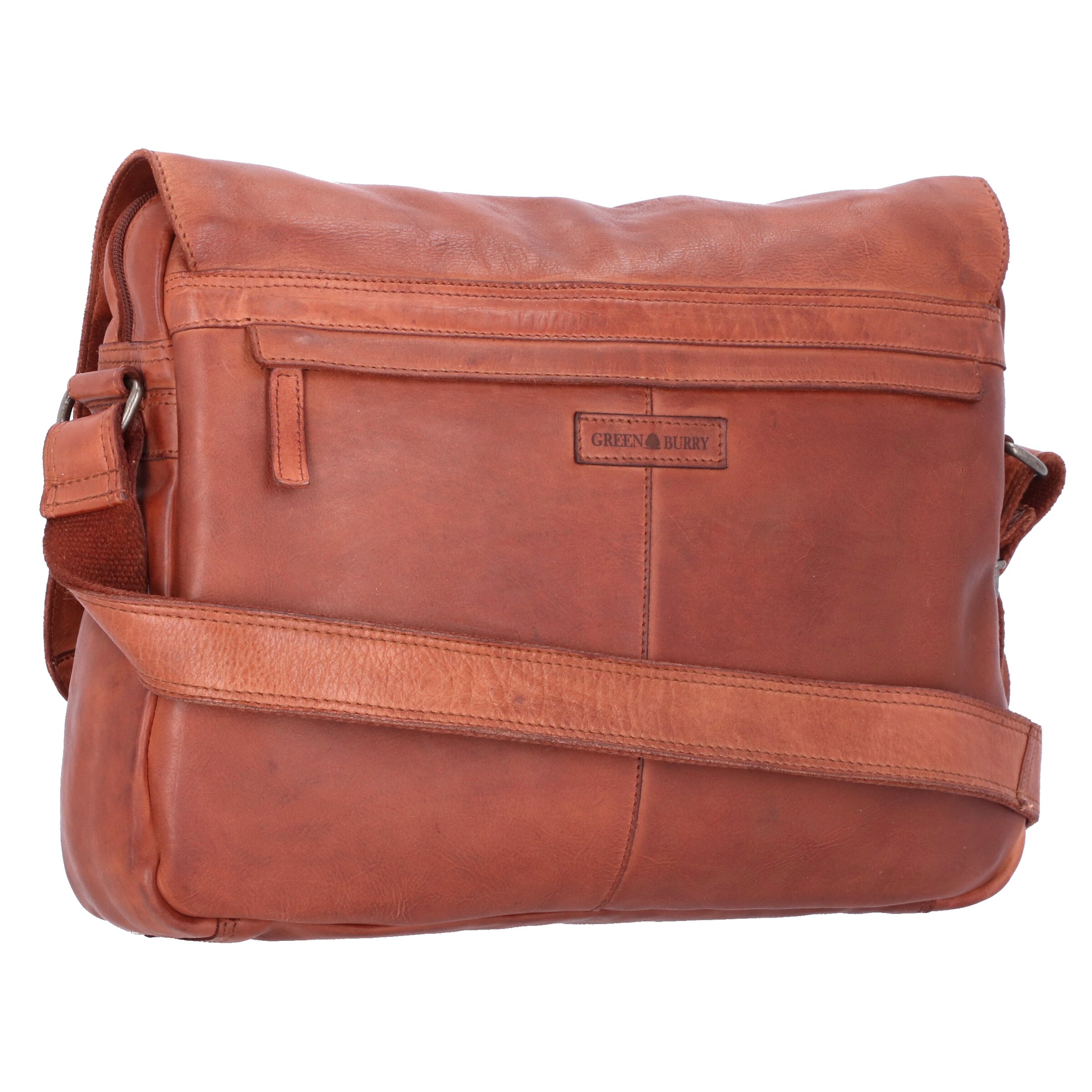 GREENBURRY Schoudertas 'Vintage' in Bruin