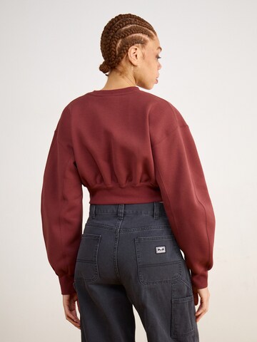 Jordan Sweatshirt 'FLT' in Red: back