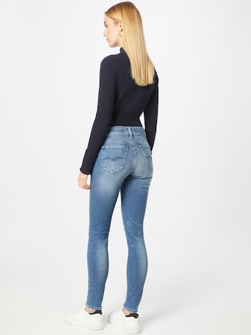 REPLAY Skinny Jeans 'Luzien' i blå