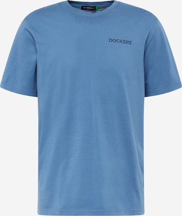 T-Shirt Dockers en bleu : devant