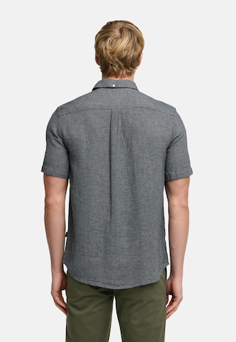 Kronstadt Regular fit Button Up Shirt ' KSGallagher ' in Grey