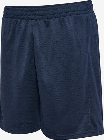 Hummel Regular Sportbroek in Blauw