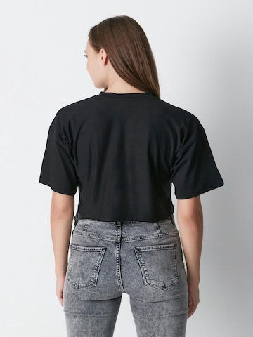 C&City T-Shirt in Schwarz