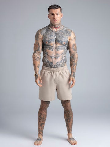 Pantaloncini da bagno di SikSilk in beige