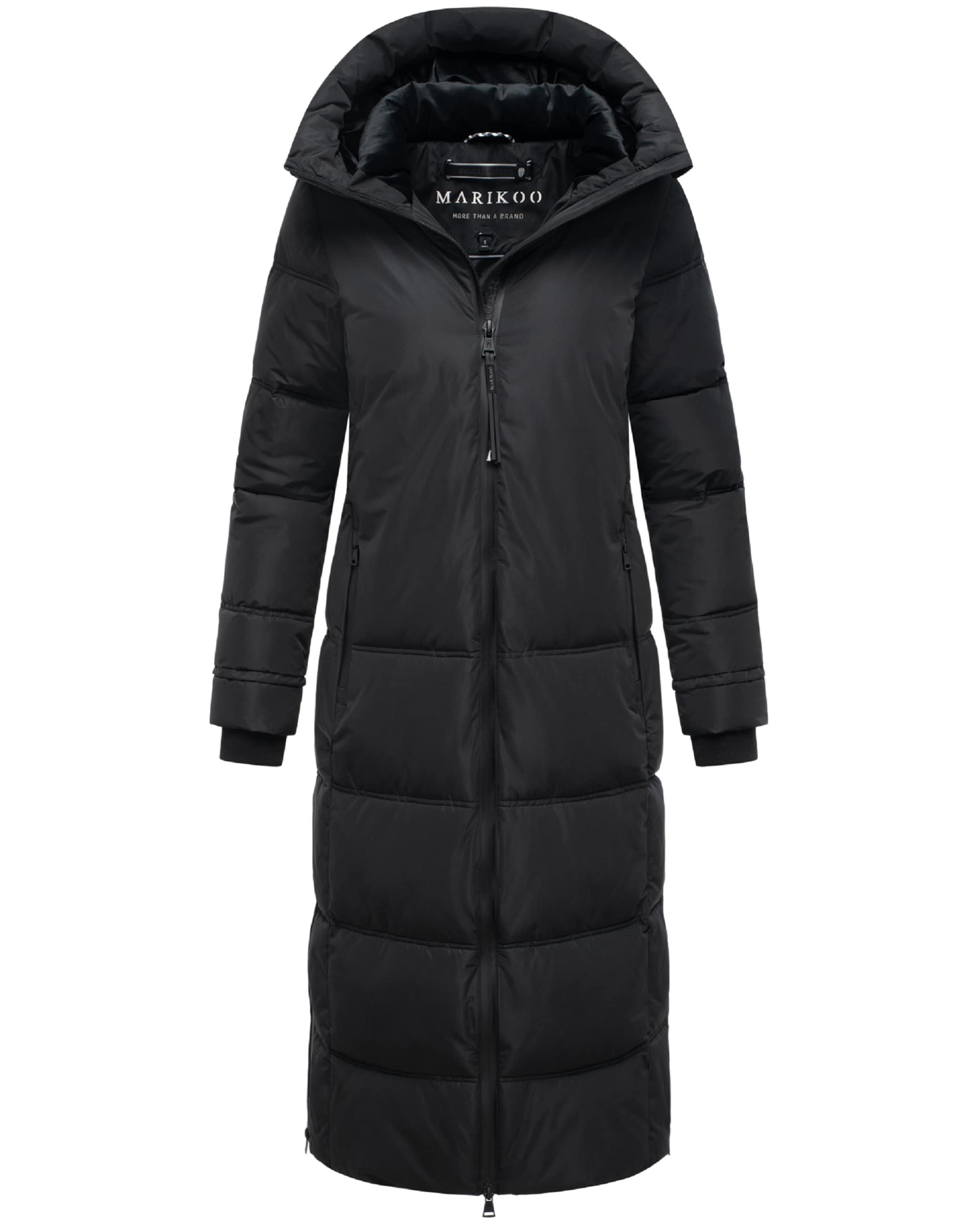 MARIKOO Mantel 'Honiaa XVI' in Schwarz