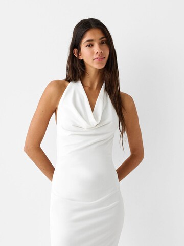 Bershka Obleka | bela barva