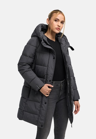 MARIKOO Winter coat 'Karumikoo XVI' in Grey