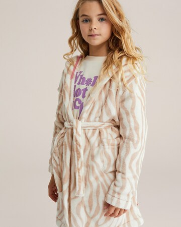 WE Fashion Koupací plášť – béžová