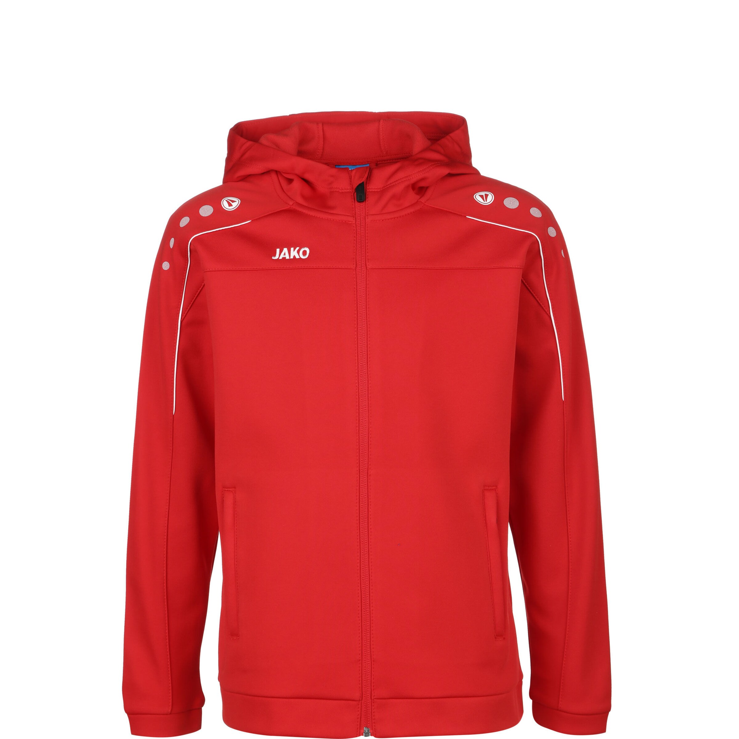 JAKO Sportjacke 'Classico' in Rot: Vorderseite