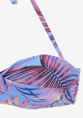 LASCANA Bandeau Bikinitop in Blauw