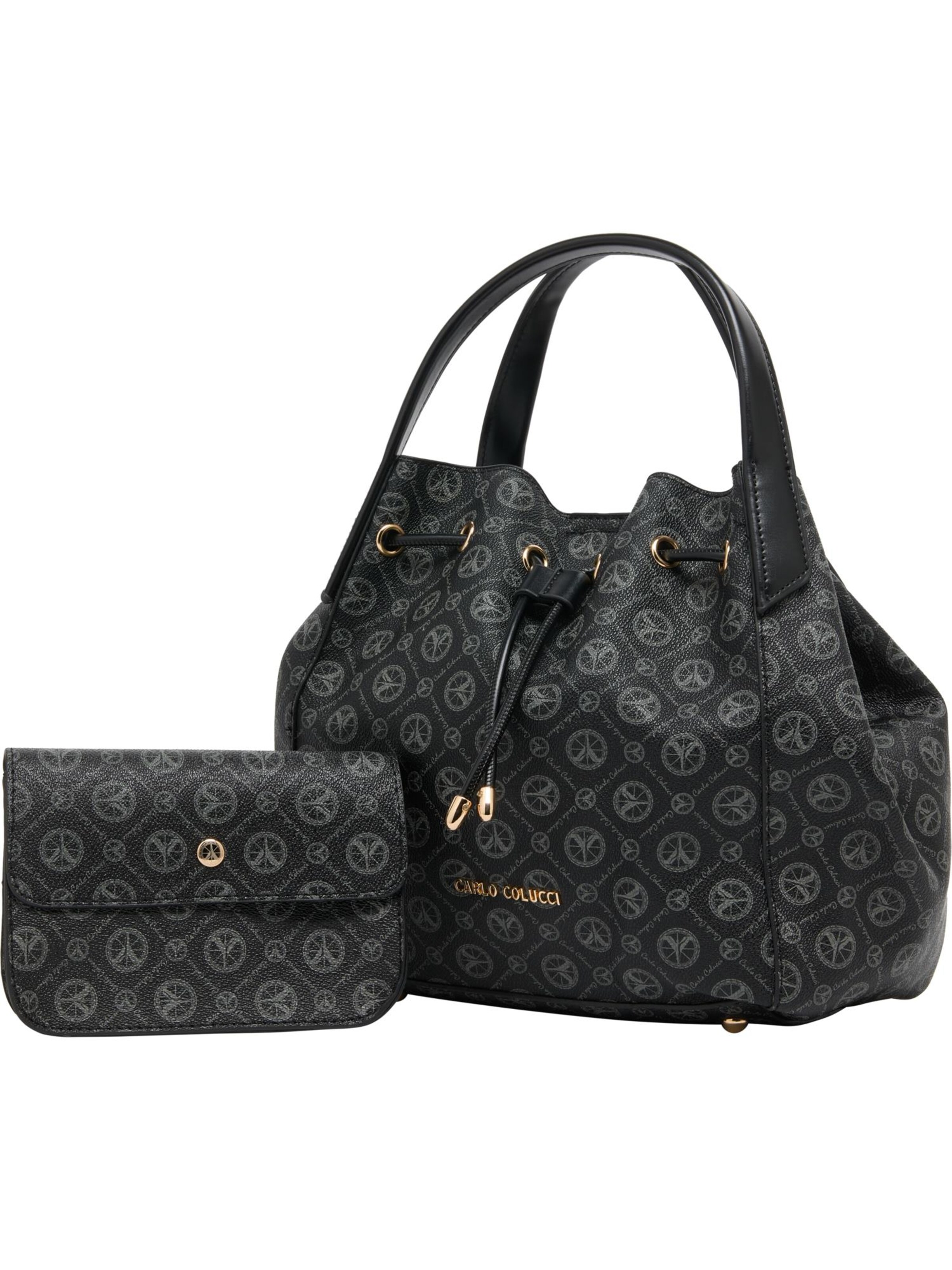 Carlo Colucci Buideltas 'DeGaetanis' in Zwart: voorkant