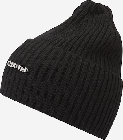 Calvin Klein Čiapky - čierna / strieborná, Produkt
