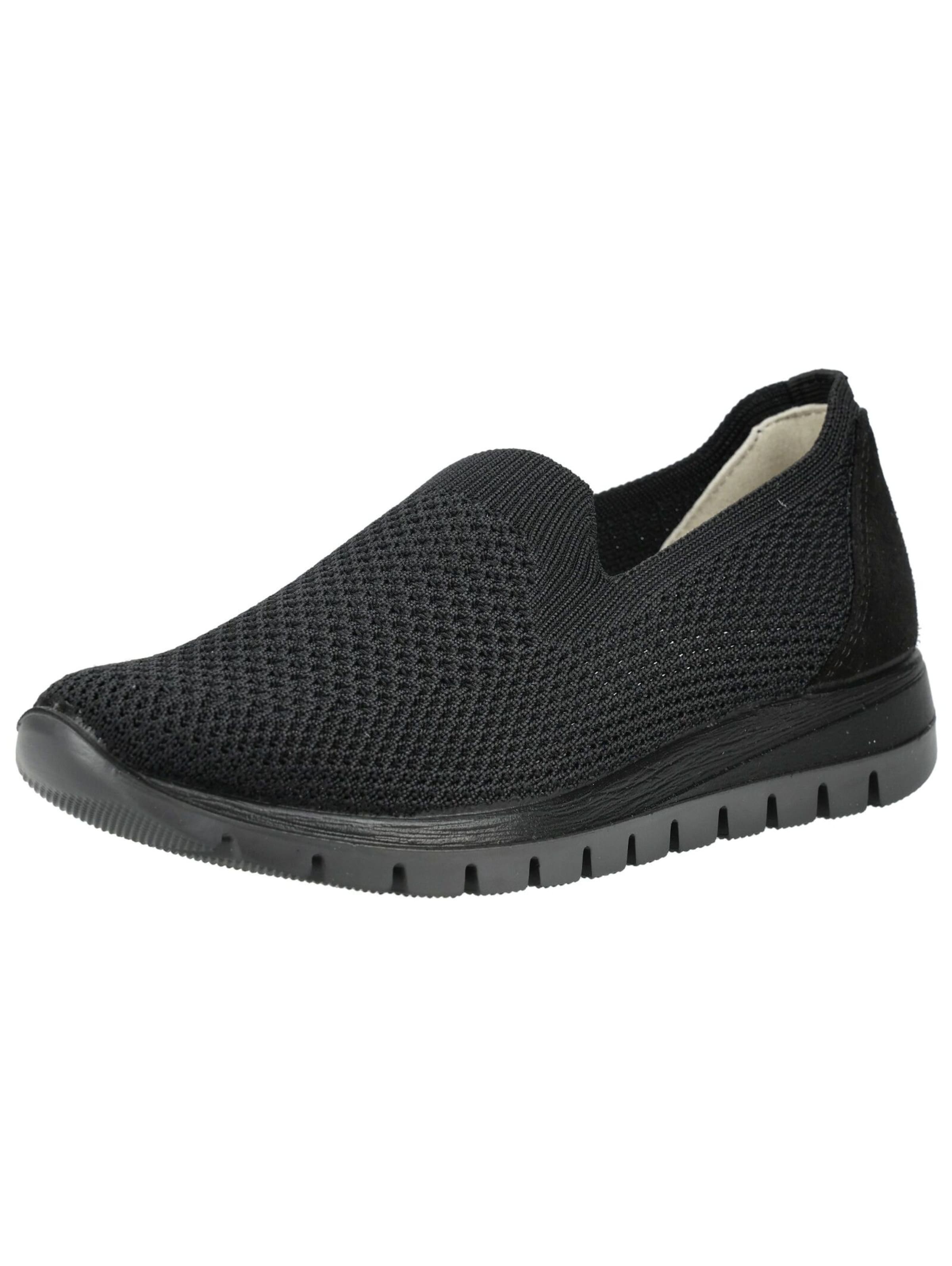 Slip on IGI&CO en noir : devant