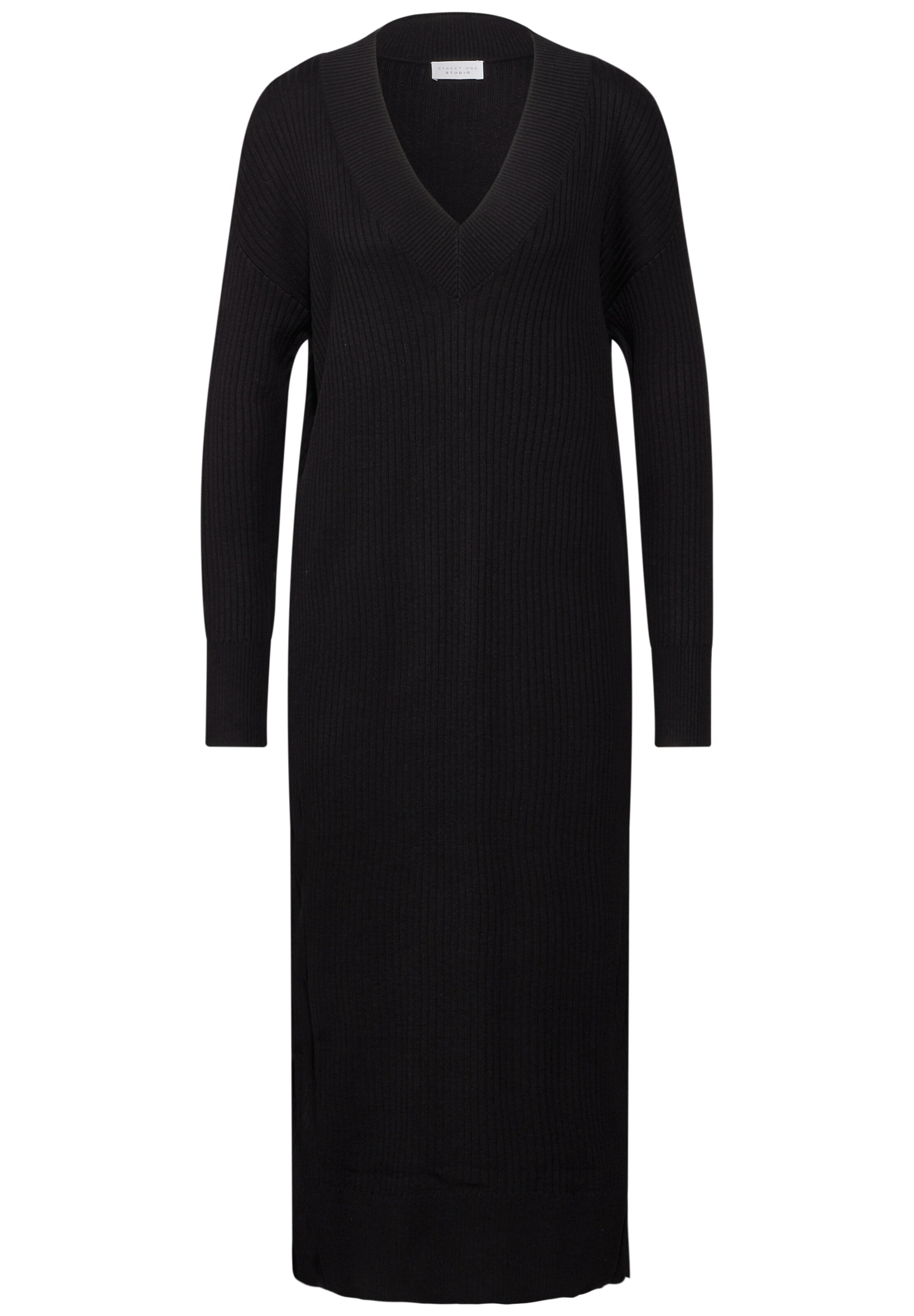 Street One Studio Kleid in Schwarz: Vorderseite