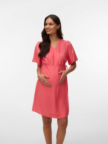 Robe d’été 'VMMJosie' Vero Moda Maternity en orange : devant