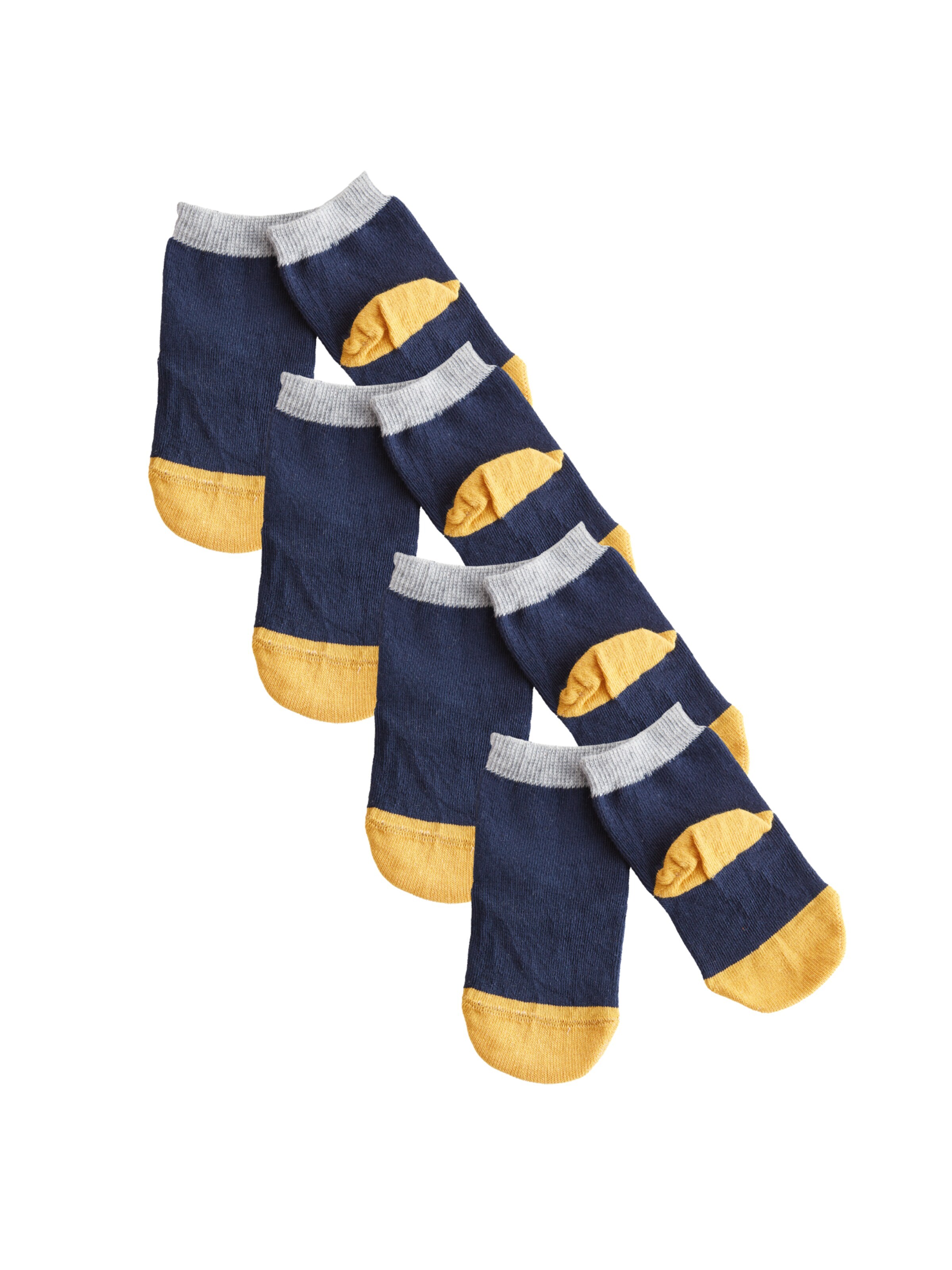 Albero Natur Socks 'Bio-Baumwoll-Kindersocken-4er Pack' in Blue: front
