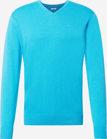 TOM TAILOR Regular fit Sweater in Blue: front