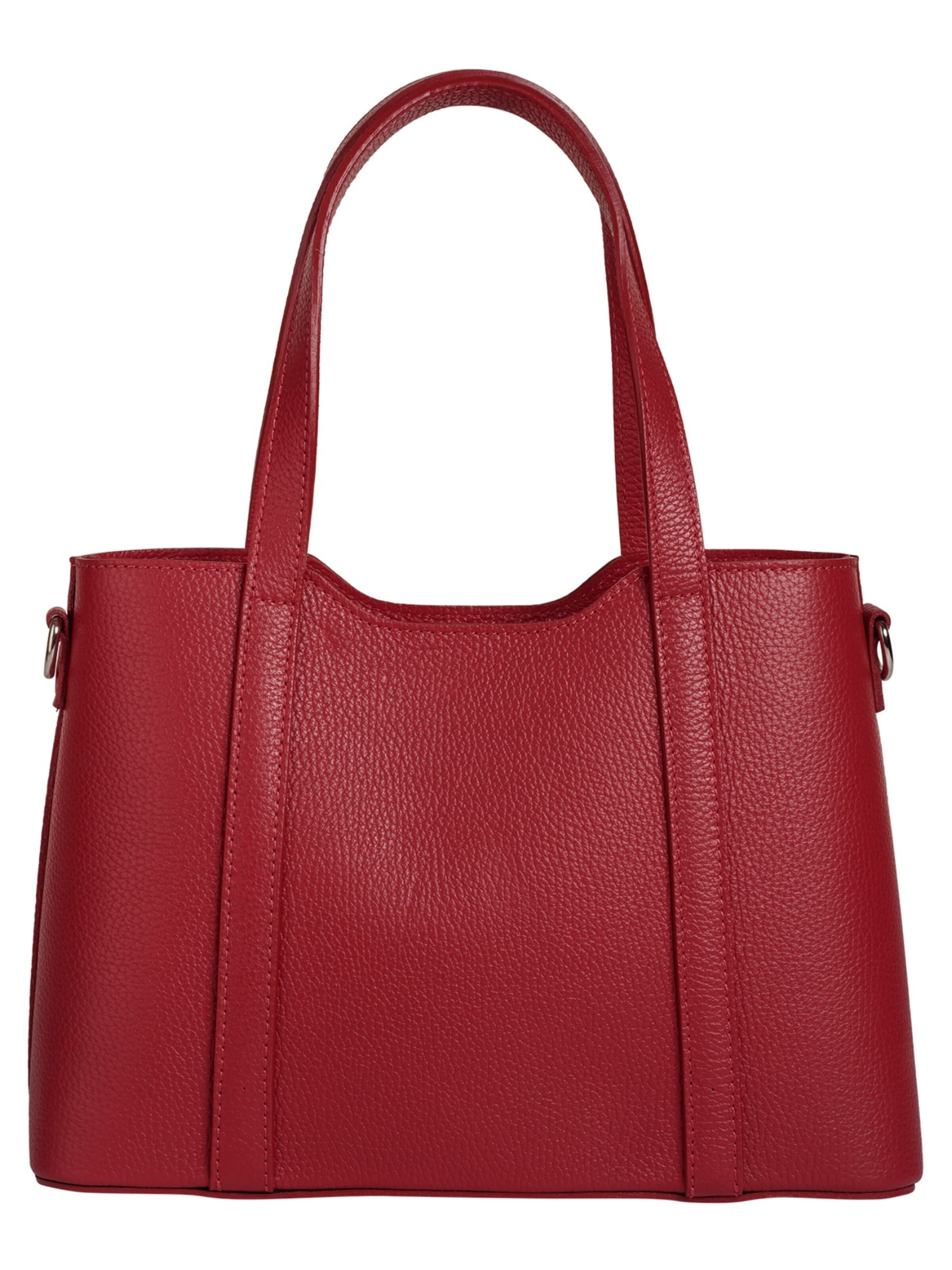 Cluty Handbag in Red: front