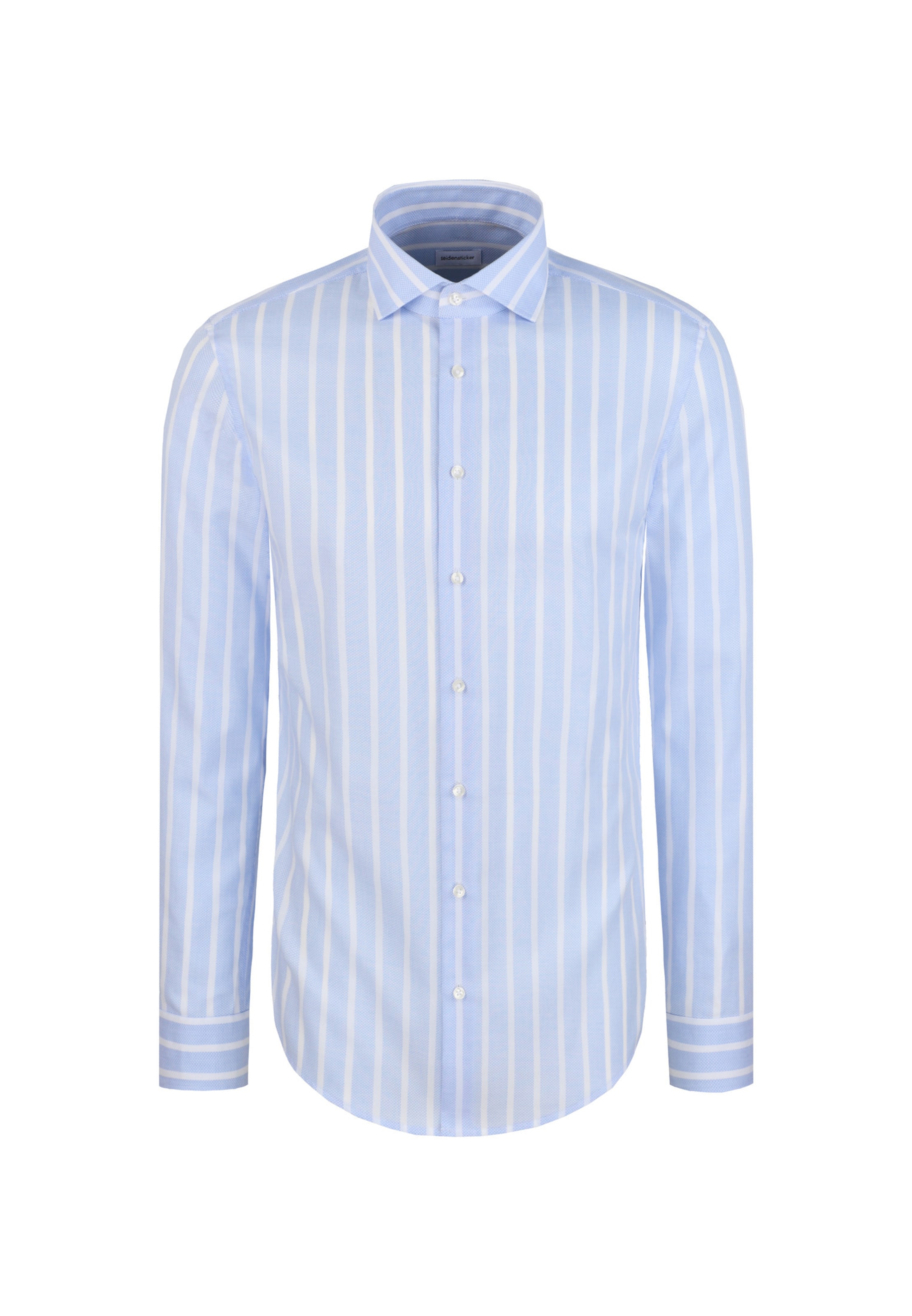SEIDENSTICKER Zakelijk overhemd in de kleur Lichtblauw / Wit, Productweergave