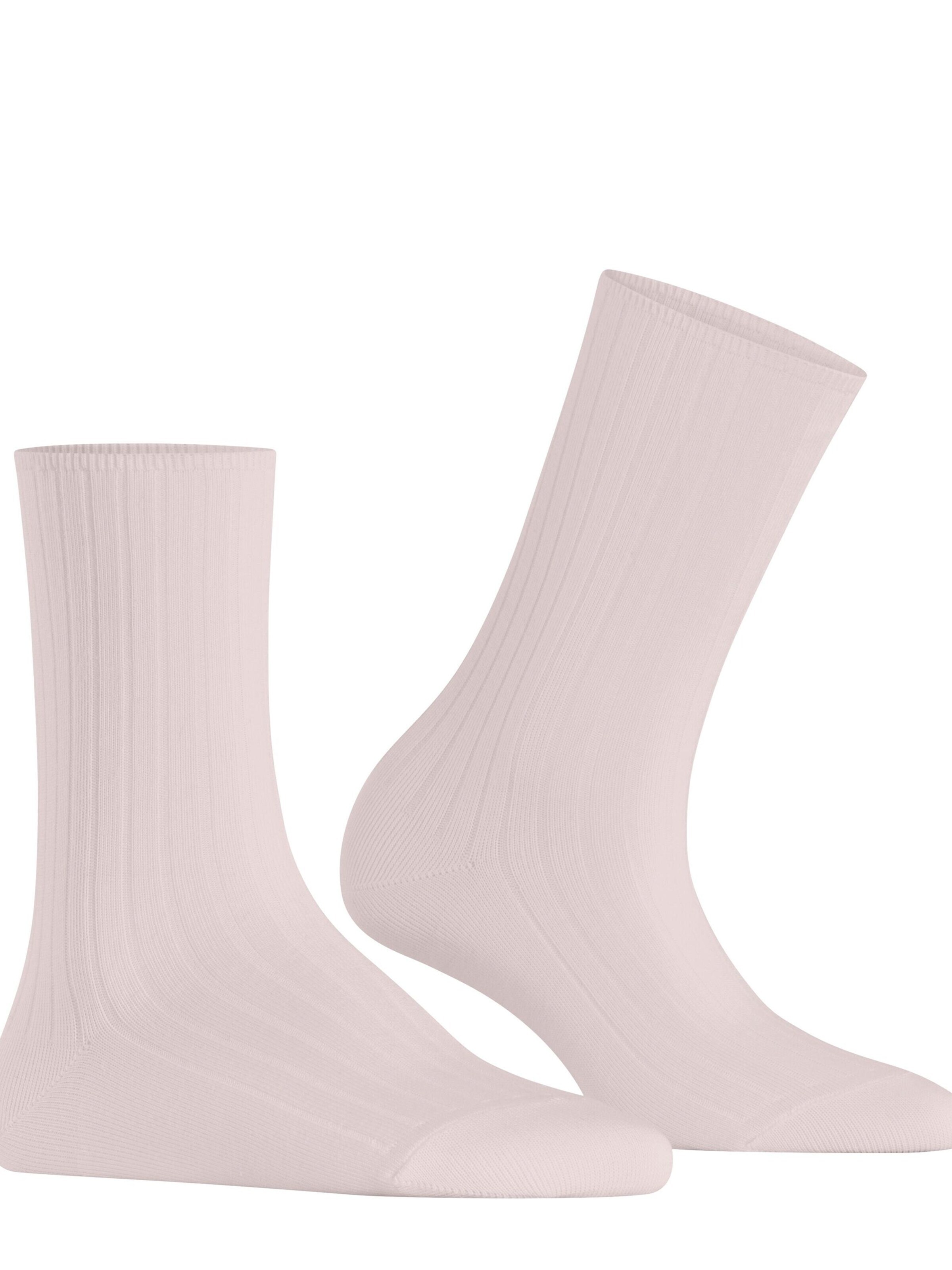 FALKE Socken 'Cotton Rib'‌‌ in Pink