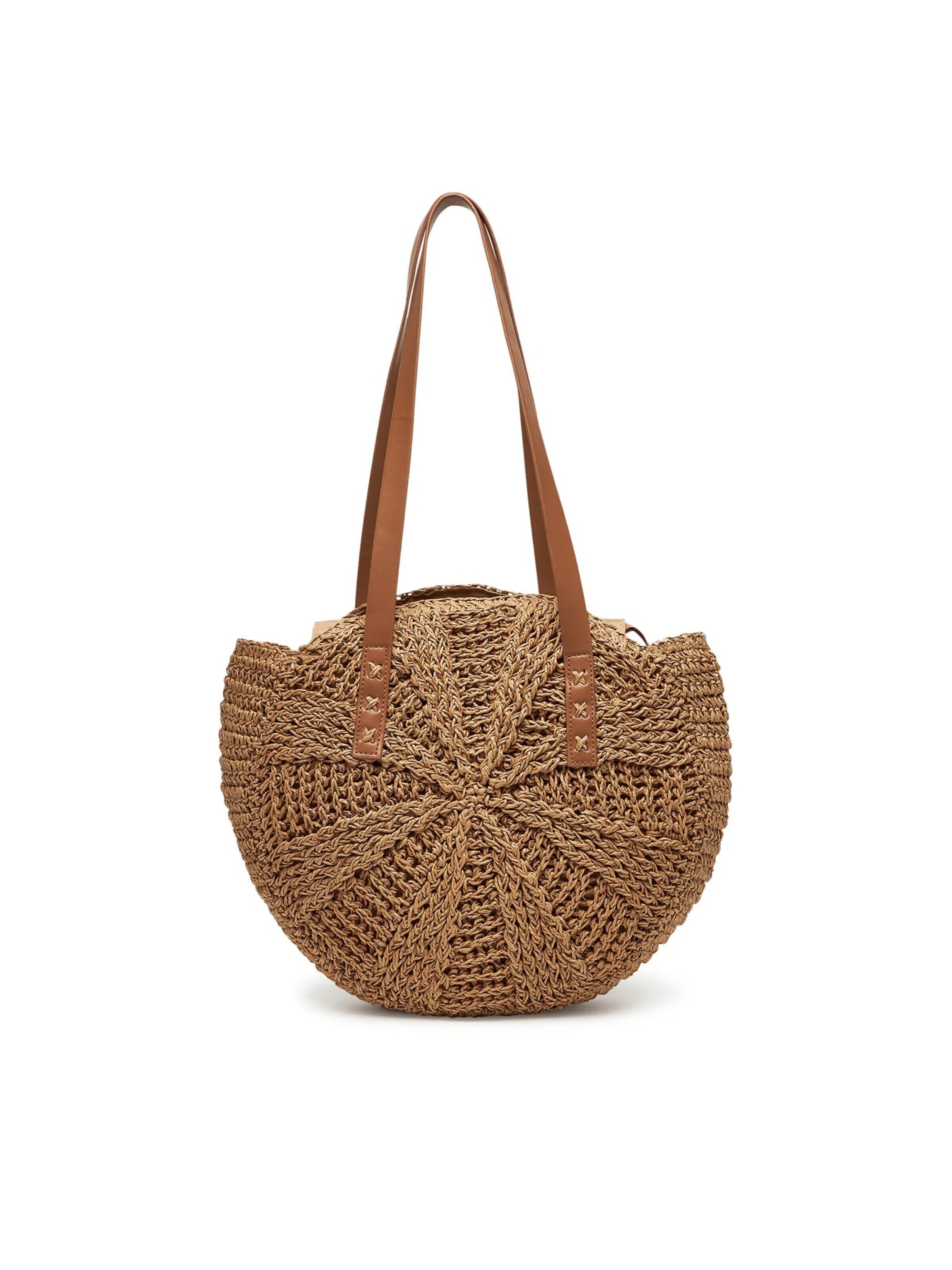 PIECES Strandtasche‌‌‌ in Braun