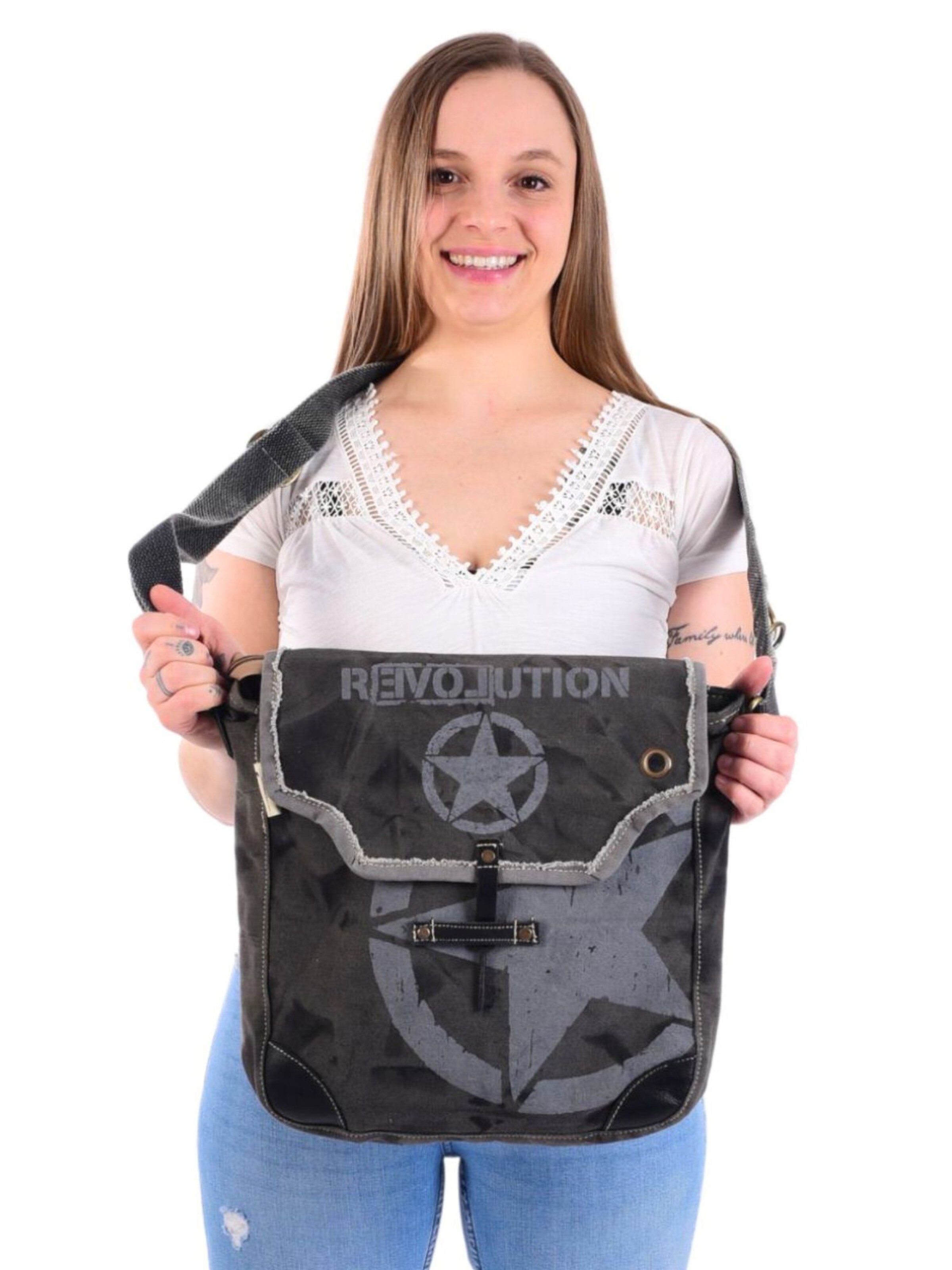 Sunsa Crossbody Bag 'Sunsa' in Black