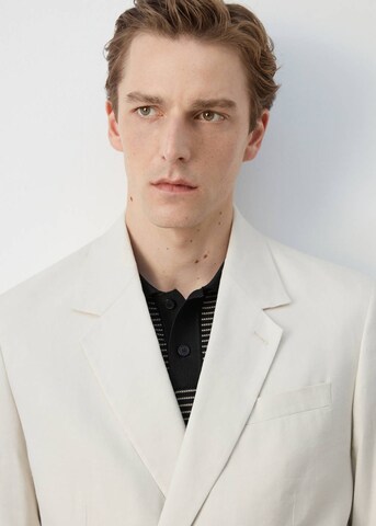 MANGO MAN Regular fit Suit Jacket 'Sakko Boston' in Beige