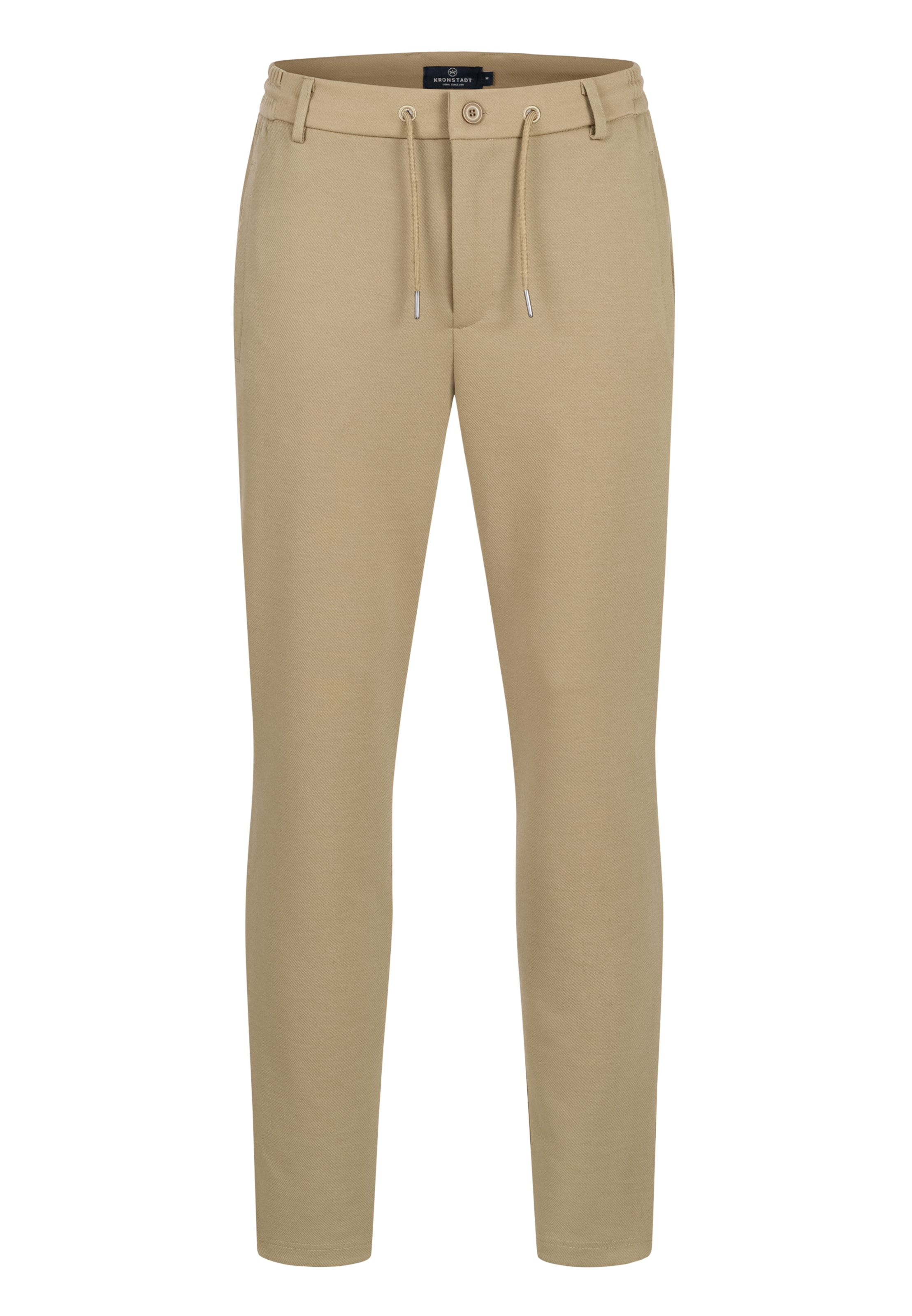 Kronstadt Chino 'Harngate' in 31-32/Regular in de kleur Lichtbruin, Productweergave