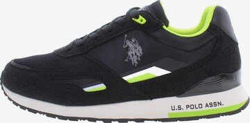 U.S. POLO ASSN. Sneakers laag 'Tabry' in Zwart: voorkant