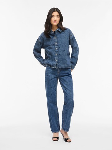 Camicia da donna 'VICREEK' di VILA in blu