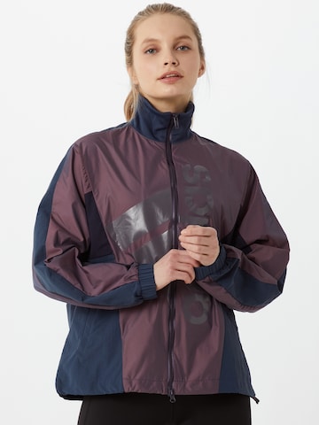ADIDAS SPORTSWEAR Športna jakna | vijolična barva: sprednja stran