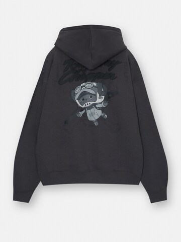 Pull&Bear Sweatshirt in Grau