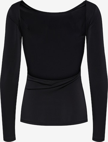 PIECES Shirt 'OLIVA' in Schwarz