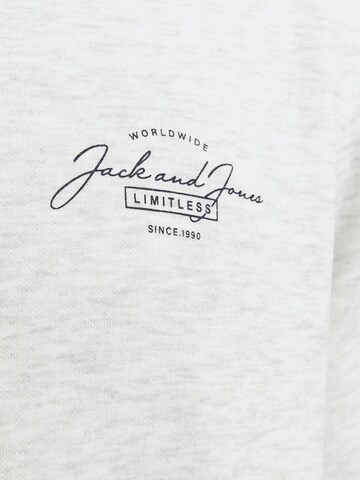 JACK & JONES Sweatshirt 'JJFERRIS' in White