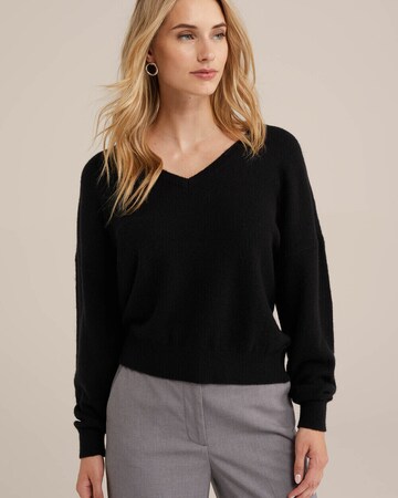 WE Fashion Свитер в Черный