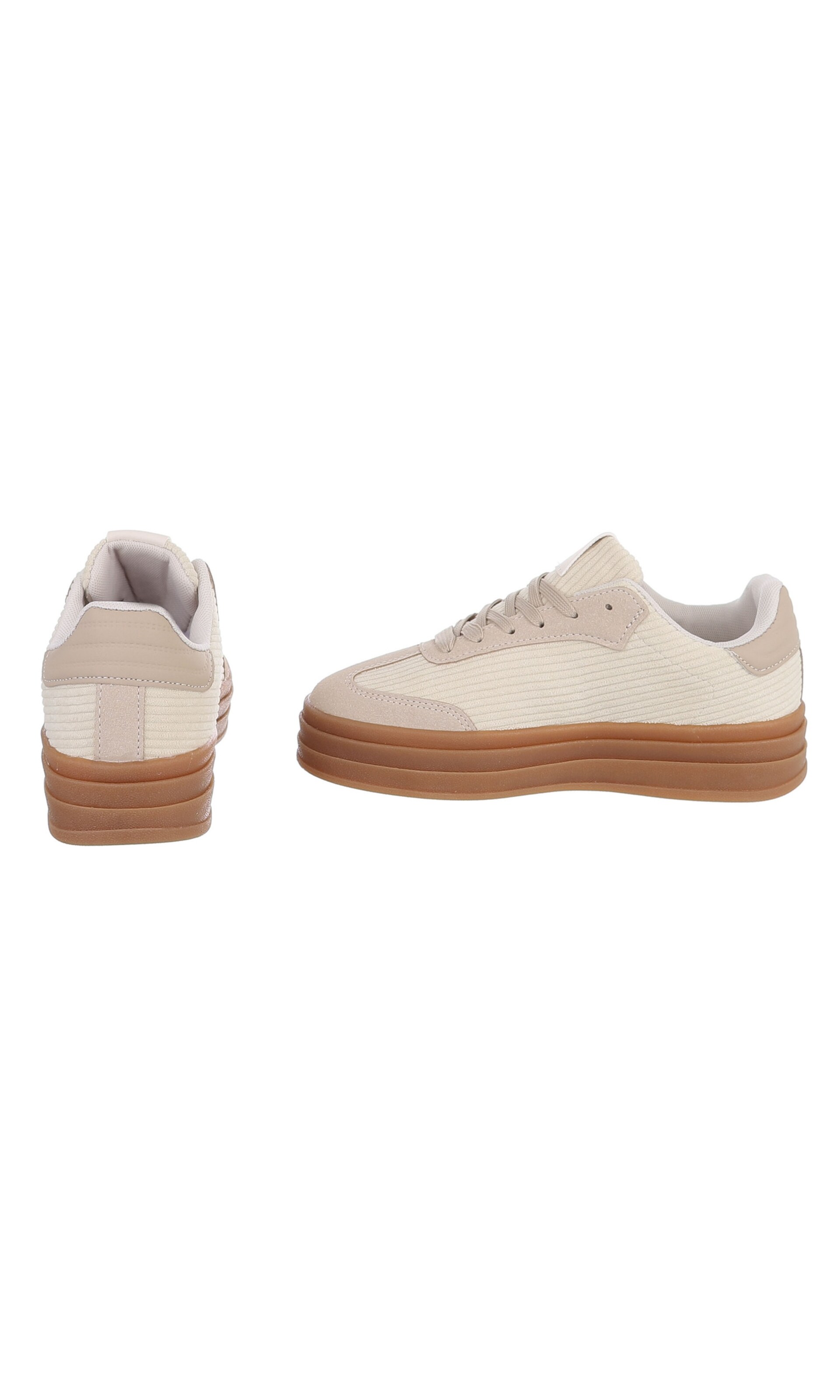 Ital-Design Sneaker in Beige