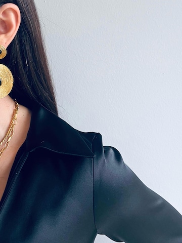 Orecchini 'The Majestic' di Les Reines in oro