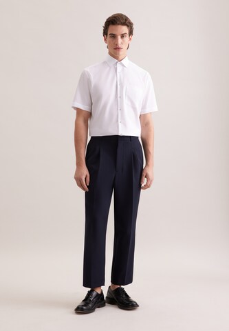 Coupe regular Chemise business SEIDENSTICKER en blanc