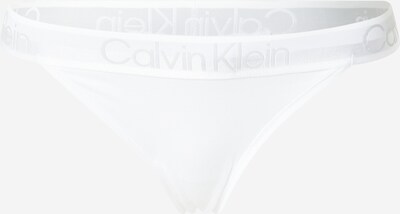 Calvin Klein Underwear Thong in Silver / White, Item view