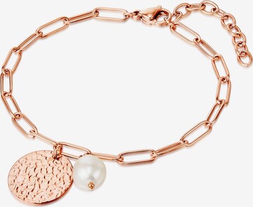 Valero Pearls Bracelet in Gold: front