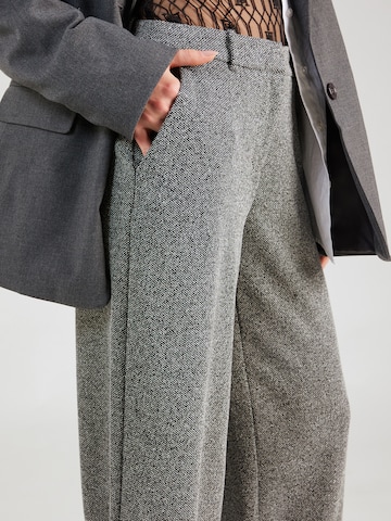 VERO MODA Wide leg Pants 'ALISA' in Grey