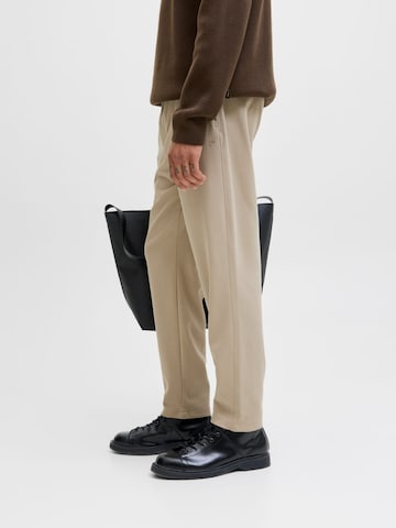 JACK & JONES Baggy Sportbroek 'Stace' in Beige