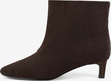 L37 HANDMADE SHOES Ankle boots 'TWILIGHT GLIMMER' in Brown: front