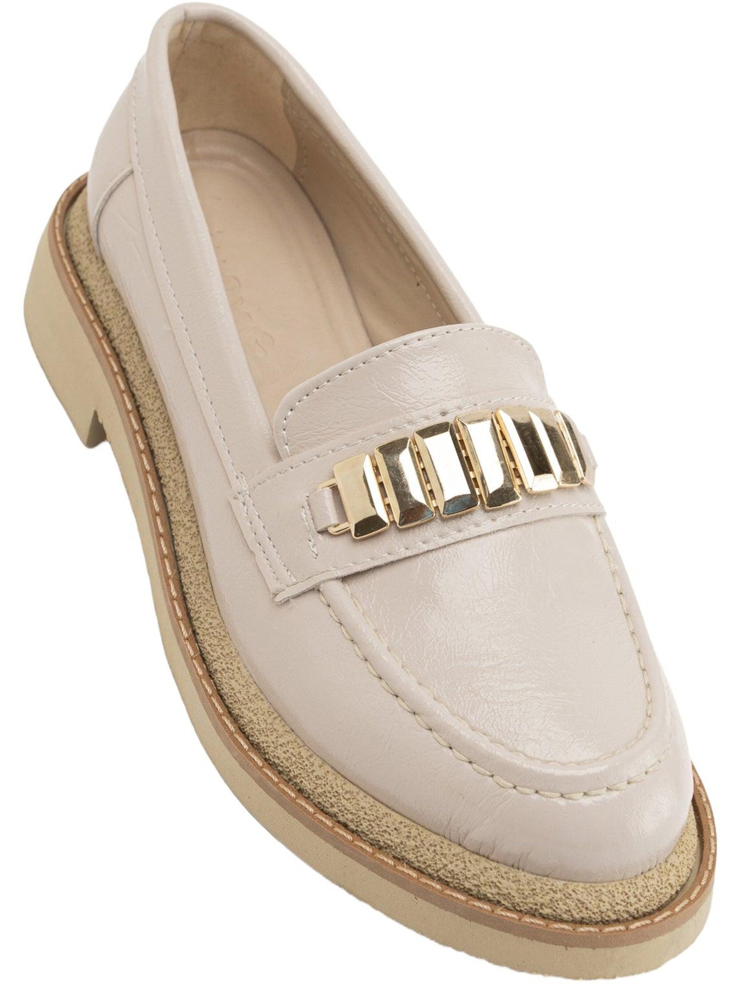 Limoya Slipper 'Maribel'‌‌‌‌‌‌‌ in Beige: Vorderseite