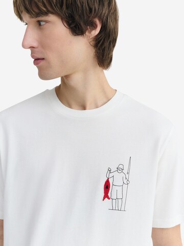 Thinking MU T-Shirt 'Zach' in Weiß