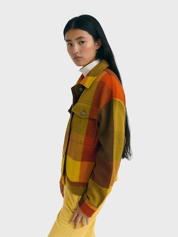 Thinking MU Přechodná bunda 'Frans' – žlutá