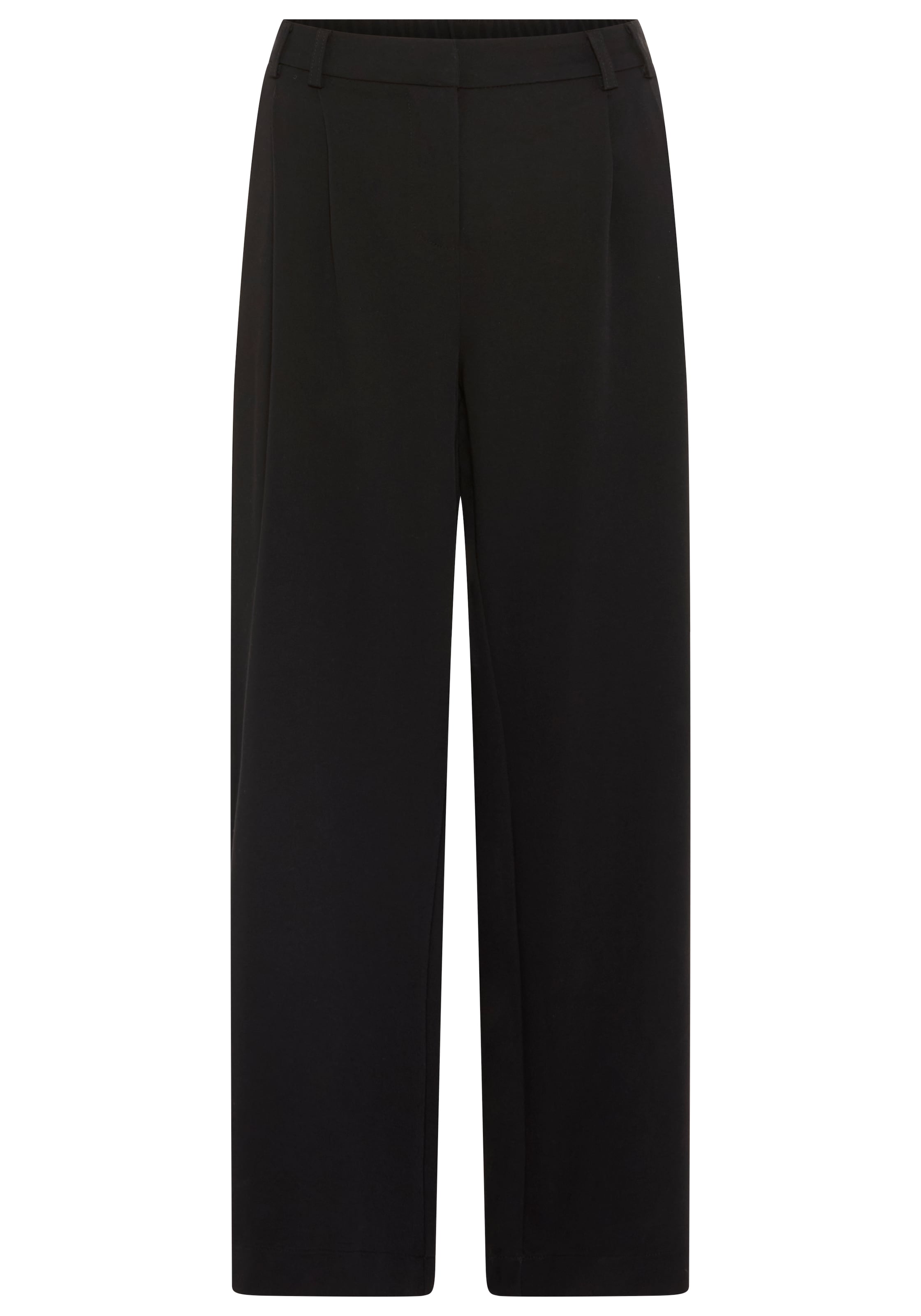LAURA SCOTT Pants in Black: front