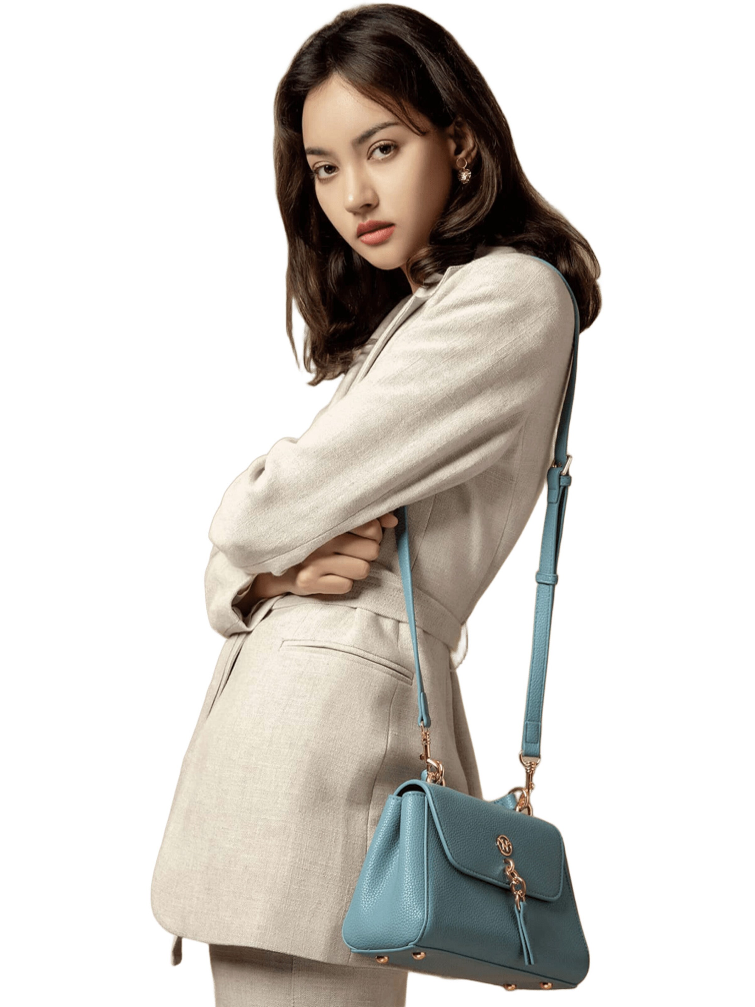 Victoria Hyde Håndtaske ' Elegance ' i blå