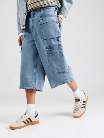 LEVI'S ® Baggy Cargo farmer '478™ Baggy Capri Cargo' - kék: elől